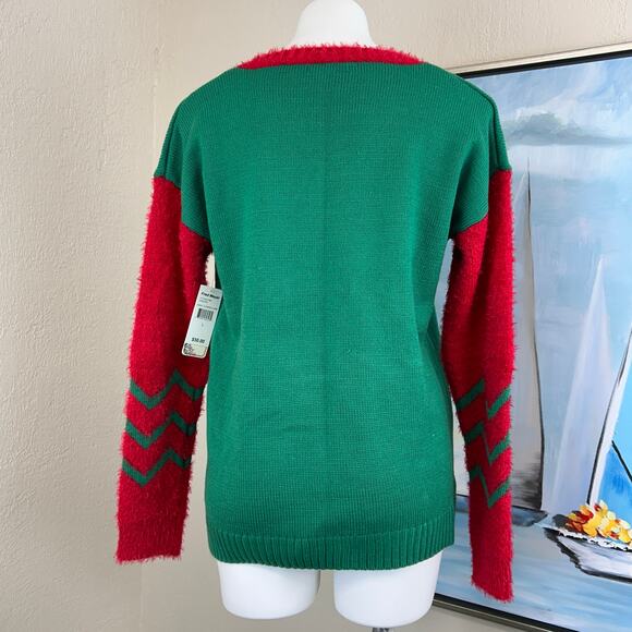 It’s our time Ugly Christmas sweater “ no prob-llama”
NWT Size large - Picture 4 of 7